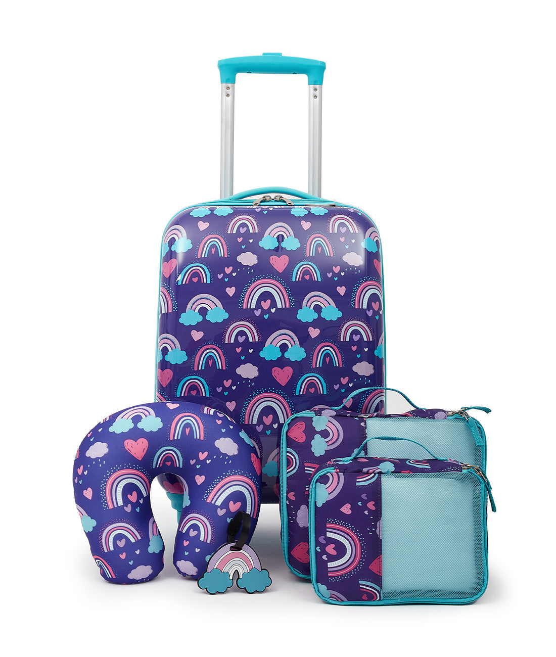 Travelers Club  5PC Kids Hardside Luggage Set – Travelers Club