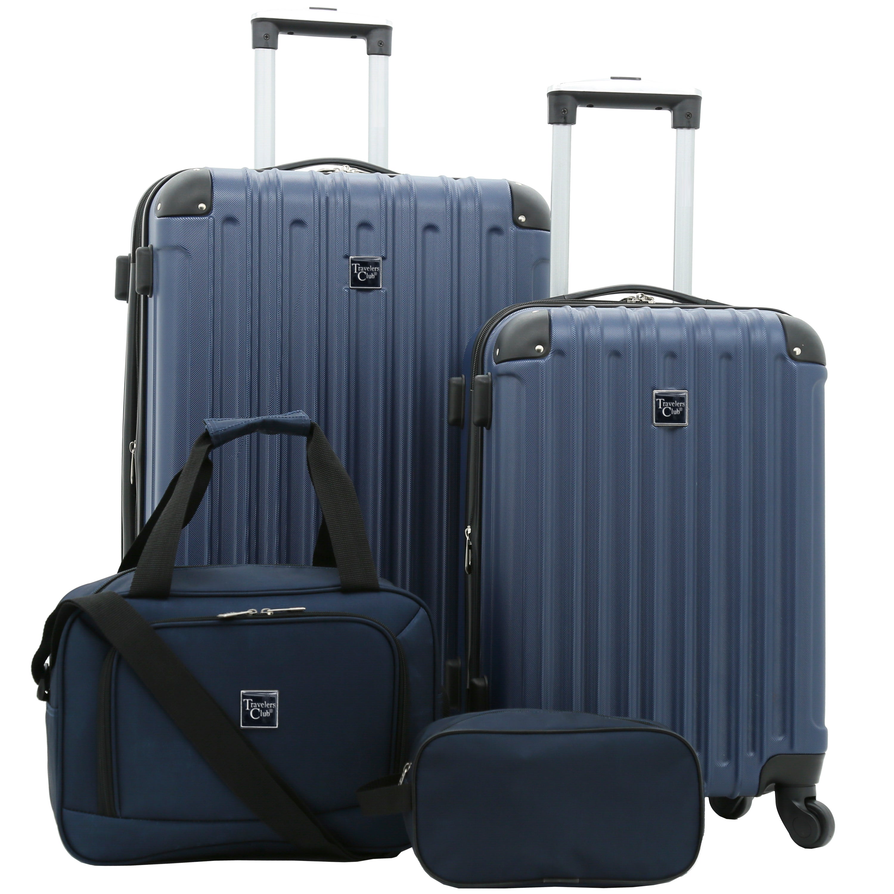 Chicago Plus Collection  5PC Expandable Hard side Luggage Value Set –  Travelers Club Luggage