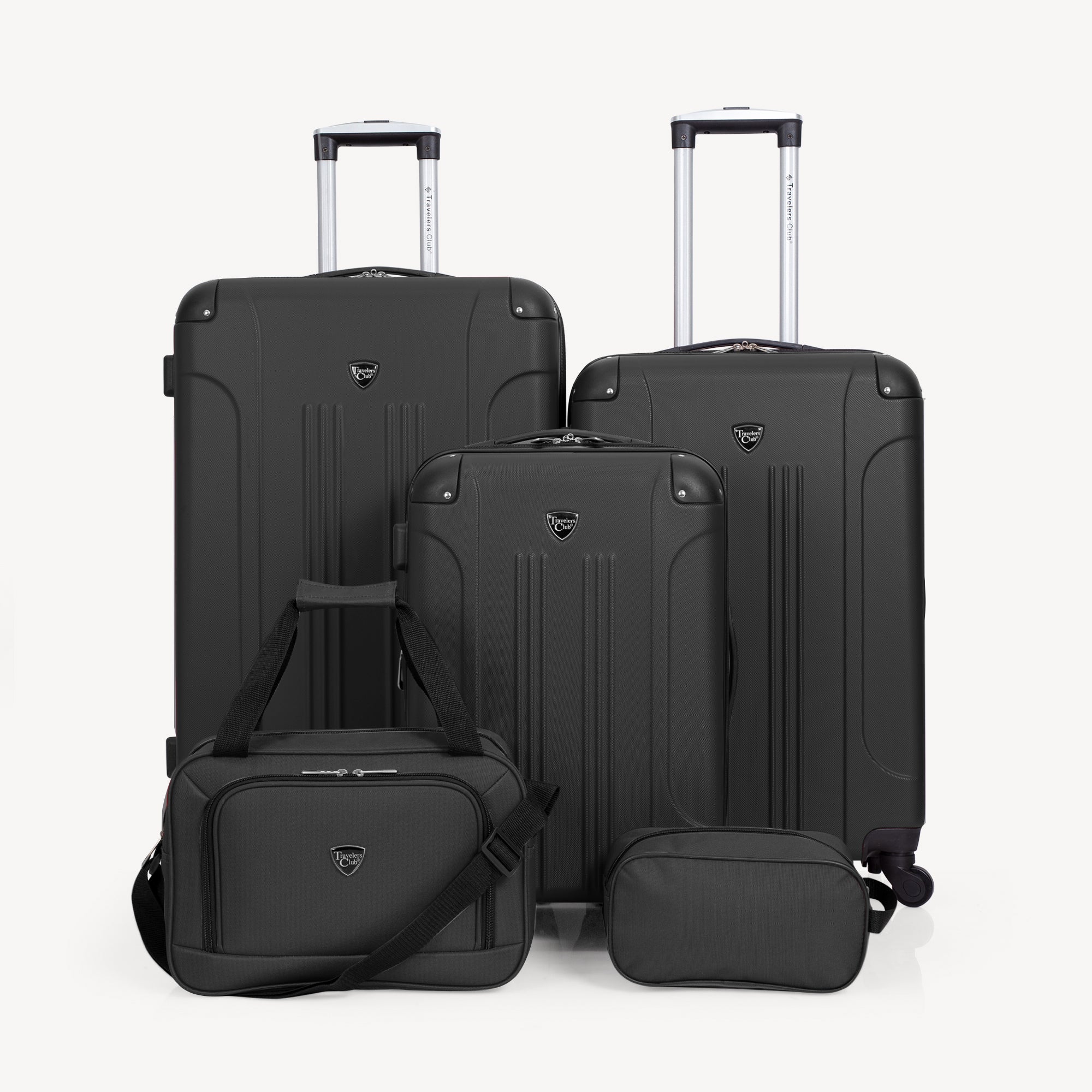 Travelers Club | Chicago Plus 5 Piece Luggage Set