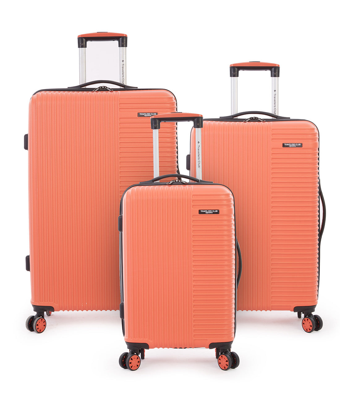 Travelers club 3 piece cheap luggage set