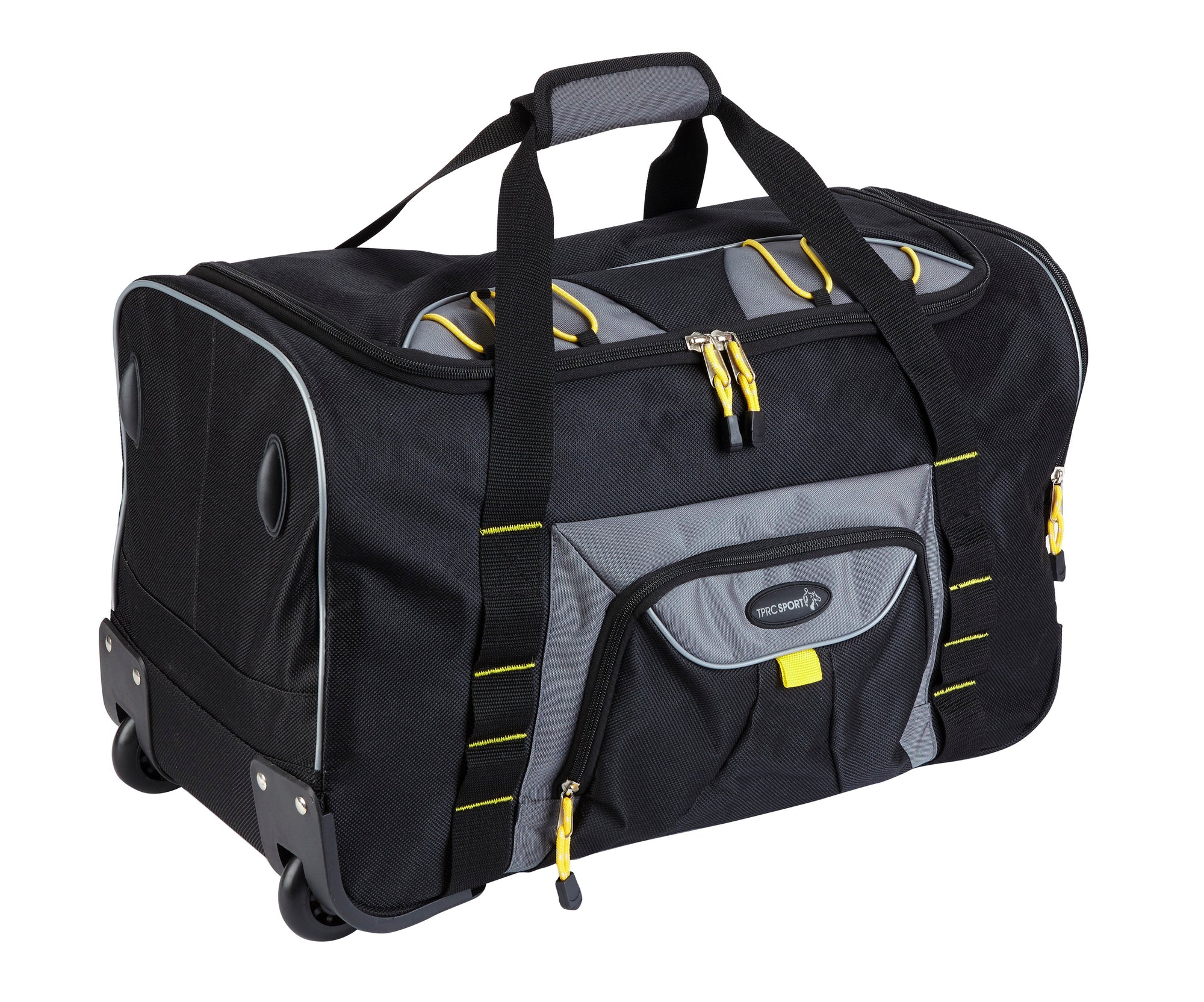 21&quot; Two-Toned Rolling Duffel left